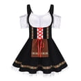 thumbnail image 1 of NMMUED Costume de Festival d'Octobre pour Femmes Robe Dirndl Allemande pour Femmes Robes Dirndl Femmes Robe Sans Manches pour Femmes Robe Oktoberfest Tenues Oktoberfest Femmes Robe Midi Noire m, 1 of 8