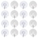 thumbnail image 1 of 16pcs Potentes ganchos transparentes de succión transparentes que no marcan gancho autoadhesivo, 1 of 5