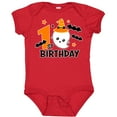 thumbnail image 3 of Inktastic 1st Birthday with Ghost and Bats Halloween Boys or Girls Baby Bodysuit, 3 of 5