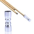 thumbnail image 2 of EeaseCA Multifunction Snooker Pool Cue Tip Tool Billiard Cue Accessories Pool Cue Scuff and Shaper Tool for Shaping, Scuffing and Aerating Your Pool Cue (Silver), 2 of 7