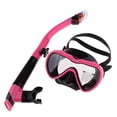 thumbnail image 1 of Máscara de buceo shamjiam antivaho de snorkel de natación para buceo Rosa, 1 of 9