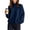32#Navy, variant on Womens Sweaters Chunky Knit Turtleneck Long Sleeve Pullover Tops Loose Fit Cozy Warm Fall Winter Basic Sweater for Ladies Trendy