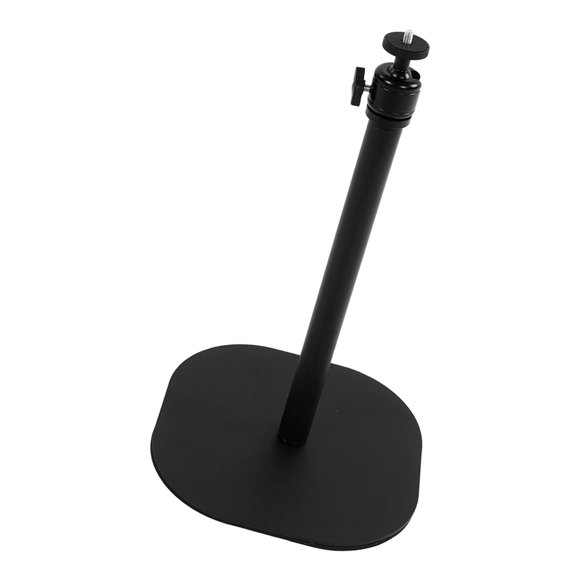11.8in Desktop Projector Stand Mini Projector Floor Stand Alloy Steel Projector Table Stand With 1/4 Screw Port, Easy To Install, For Projector And Camera