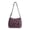 Purple, variant on LAVA Crossbody Bags for Women Soft Leather Purses and Handbags Multi Pocket Large Capacity Casual Shoulder Bag Handbag for Travel Work, Gifts for Female, Mother (Black)