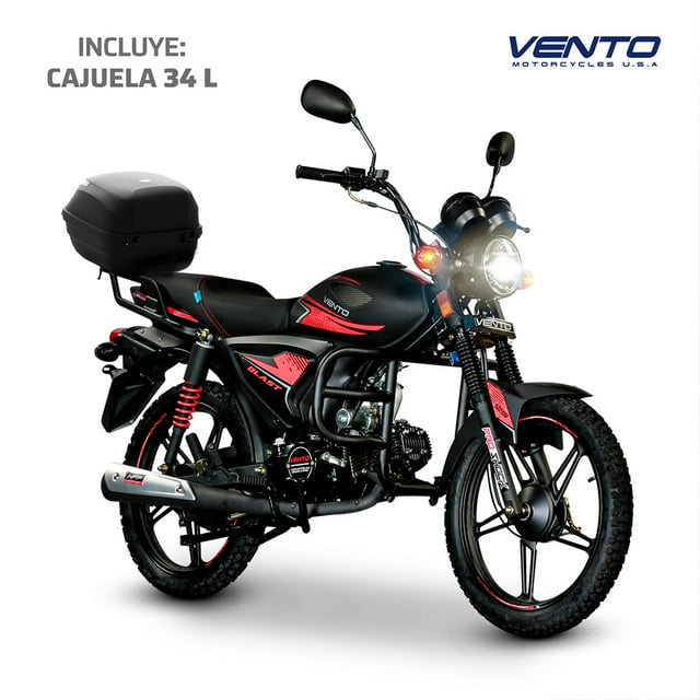 Motocicleta Urbana Vento Blast 125 Negro 2026