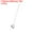 Silver, variant on Uxcell 4Pack 7" Stainless Steel Long Handle Rose Teaspoon Coffee Spoon, Silver