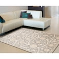 thumbnail image 2 of Nourison  Luminance LUM06 Area Rug Cream 9'3" x 12'9" 9' x 12' Indoor Living Room, Bedroom, Dining Room Grey Rectangle Transitional, 2 of 5