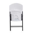 thumbnail image 2 of Lifetime Products Silla Plegable contorneada, Color Blanco LIFETIME 2810MX, 2 of 4