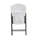 thumbnail image 2 of Lifetime Products Silla Plegable contorneada, Color Blanco LIFETIME 2810MX, 2 of 4