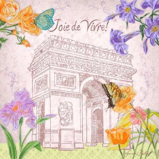 Parisian Meadow II Canvas Art - Linda Baliko(24X24)