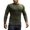 Army Green, variant on VJATTWR Super Heavy Mens Long Sleeve T-Shirt Xl