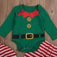 thumbnail image 3 of 18-24 Months Disfraz de elfo para bebé, niña y niño, disfraz de Navidad, 3 of 5