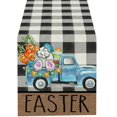 thumbnail image 2 of Easter’s Day Table Runner Merry Tablecloth Holiday Table Decorations, 2 of 3