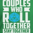 thumbnail image 3 of CafePress - Couples Who Roll Together, Stay Together V T Shirt - Women's V-Neck Dark T-Shirt, 3 of 4