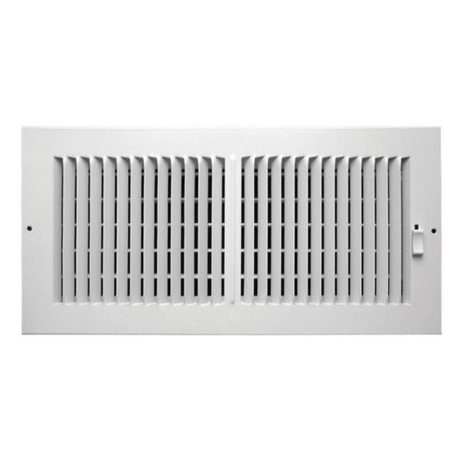 Truaire C102M 14X06 14 x 6 in. White 2Way Wall Ceiling Register