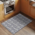 thumbnail image 2 of Paisley Entryway Rug 2'x3'&nbsp; Non Slip Front Door Mats, Vintage Mediterranean Abstract Texture Gray Blue Entrance Rugs Indoor Outdoor Carpet, Washable Floor Mats Small Area Rug for Bedroom Kitchen, 2 of 8