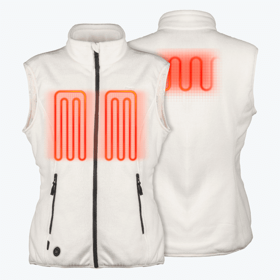 Trek 2.0 Fleece Vest Women's - Cream