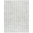 thumbnail image 2 of SAFAVIEH Abstract Madrid Striped Geometric Area Rug, Silver/Ivory, 8' x 10', 2 of 11