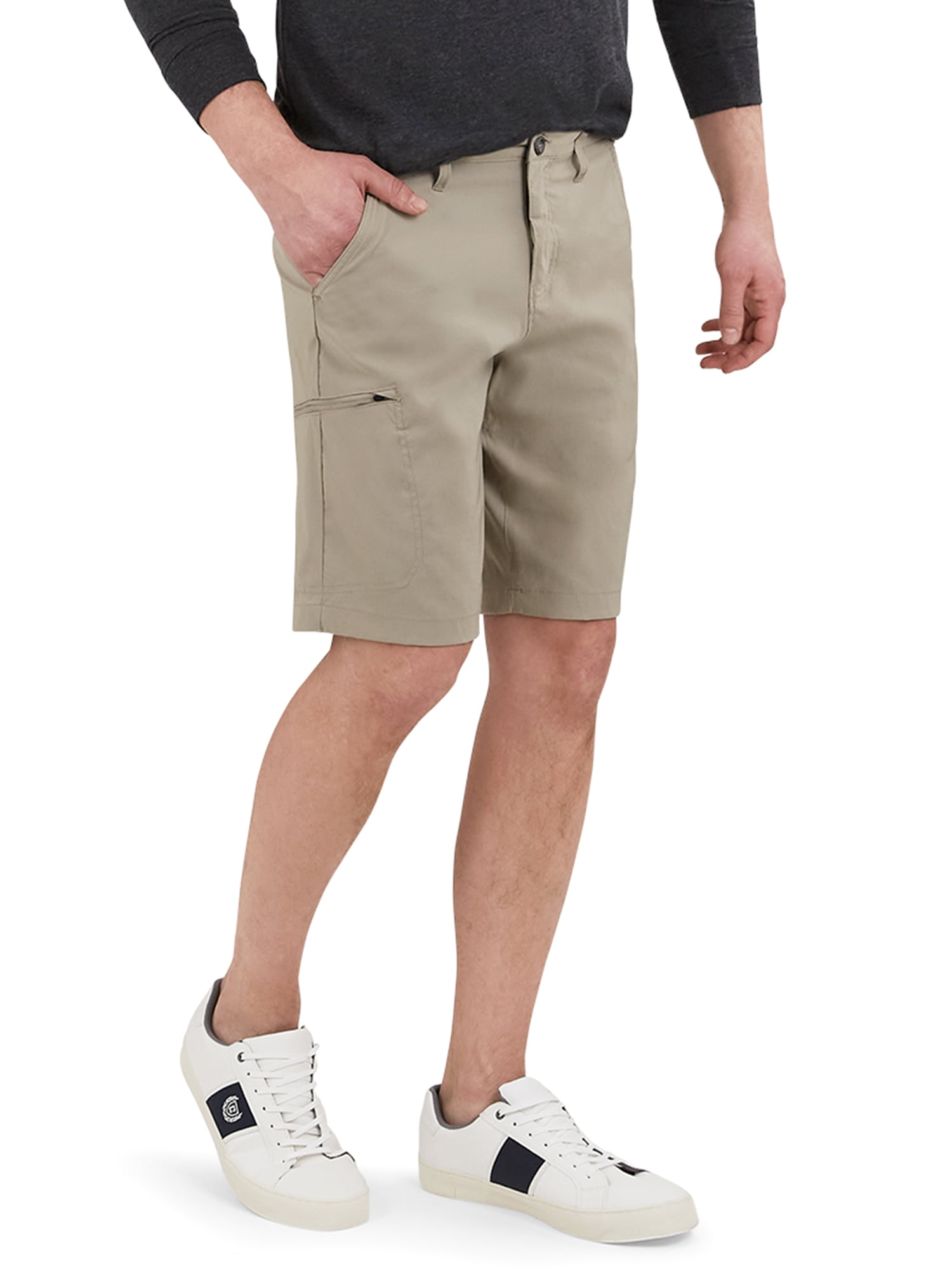 Chaps Mens Stretch Trail short with Cargo Pocket 10 inch