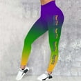 thumbnail image 2 of Mepaouo Women's Yoga Pants High Waisted Tummy Control Carnival Rave Leggings Tights Sizes S-2X, 2 of 4