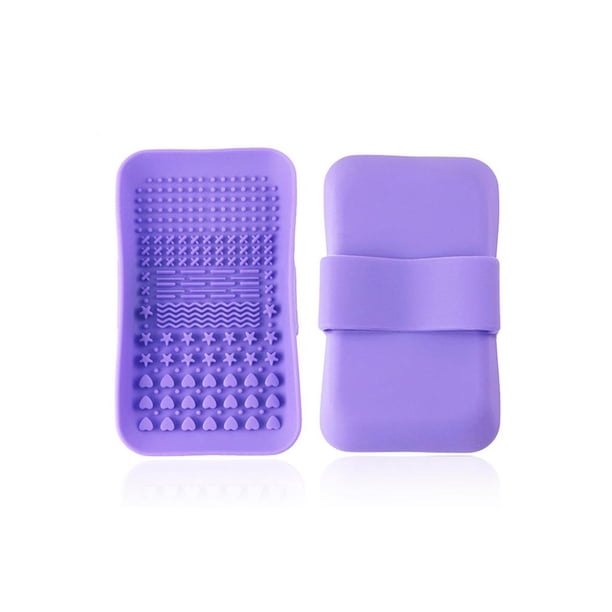 Base de sombra de ojos Universal Minnieouse Corrector Cepillo de maquillaje Alfombrilla de limpieza Pinceles de maquillaje y herramientas Violeta CE014844-03
