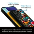thumbnail image 5 of FKBRCL4U Compatible With Samsung Galaxy A14 5G Case, Corlorful Cartoon Doodle Love Skull Pattern For Girl Ultra Protection Shockproof Soft Silicone TPU Non-Slip Back, 5 of 5