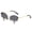 Gold frame black and gray film, variant on Adult Teardrop Visor Sunglasses with UV400 Protection Exquisite Frame Design and 100 Percent Visible Light Perspective Rate Fashionable Eye Protection