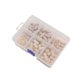 thumbnail image 3 of Fashion Wooden Beads for DIY Craft Projects Beige Color Synthetic Material Various Sizes, 3 of 4