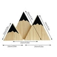 thumbnail image 3 of Yaoyar 3PC Different Sizes Mini Shelf Decor Adventure Shelf Stand Wood Decor, 3 of 7