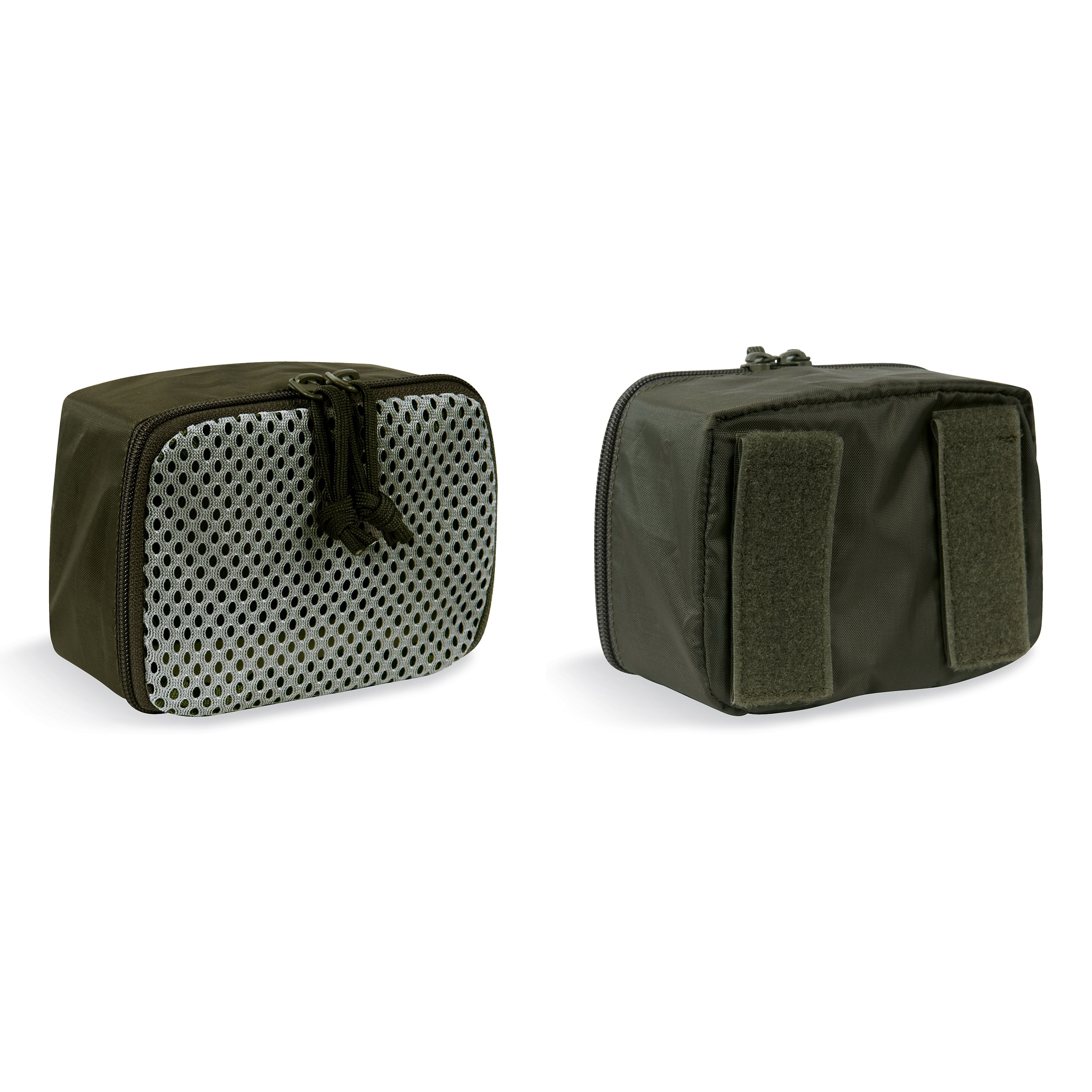 Tasmanian Tiger Modular Pouch Set, Tactical Packing Cubes, Zipper Gear Organizers, Olive