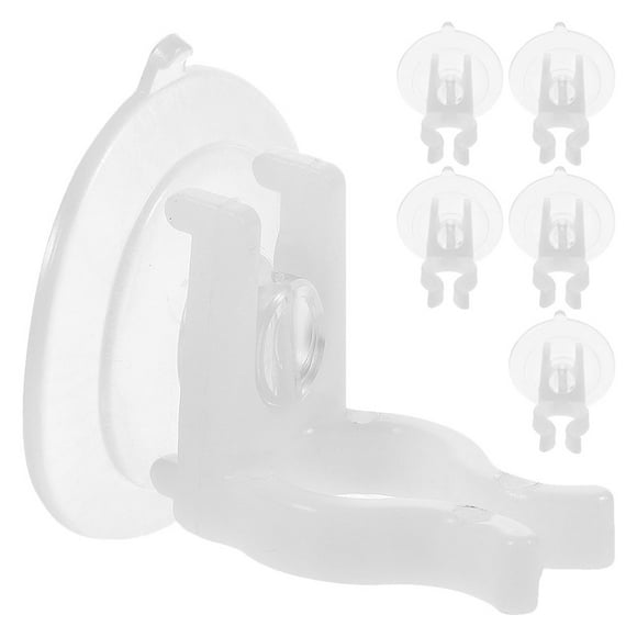 BRIGHTFUFU Abrazaderas para portavelas, ventosas para ventana, ventosas, ventosas, 6 uds.