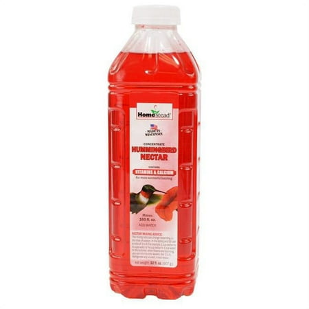 Homestead 4371 32 oz Hummingbird Red Liquid Nectar Sugar Concentrate