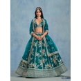 thumbnail image 2 of Custom Made Designer Lehenga Choli Indian Bollywood Wedding Party Pakistani Wear Readymade, 2 of 6