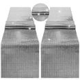 thumbnail image 3 of yingyy 2 Pieces Polyester Table Runner Decorative Dining Table Flag Decor Black Silver, 3 of 6