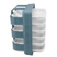 thumbnail image 4 of Food Platter, Round Corner Dish Plate Kitchen Accessory ABS Safe With Bracket For Home, 4 of 8