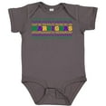 thumbnail image 3 of Inktastic Mardi Gras Mirror Words Boys or Girls Baby Bodysuit, 3 of 5
