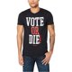 thumbnail image 1 of ¡Sean John Mens vota o muere! Camiseta gráfica, negra, extragrande, 1 of 1
