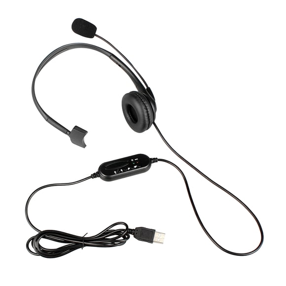 Auriculares USB con micrófono Sunnimix para PC portátil