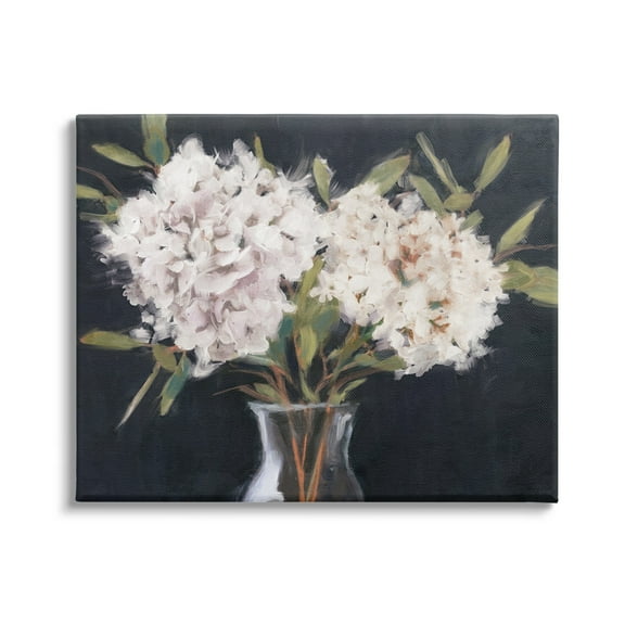 Stupell Industries Hydrangea Bouquet Still Life Botanical & Floral Painting Gallery Wrapped Canvas Print Wall Art
