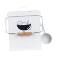thumbnail image 3 of S SERENABLE Pet Food Storage Container Rice Bin Dry Food Container for Kitchen Dorm Home B B, 3 of 9