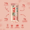 thumbnail image 2 of ALOHA, Plant Based Protein Bars, Peppermint White Chocolate (Pack of 12), 2 of 6