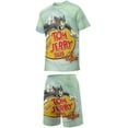 thumbnail image 3 of Tom And Jerry Boys Girls Short Sleeve Mesh T-Shirt And Shorts Outfit Set Summer Clothes Set for Kids, 3 of 8