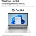 thumbnail image 4 of HP 17 inch Business Laptops Computer, 17.3" FHD Anti-Glare Display, AMD Ryzen 5 7430U, 32GB RAM, 1TB SSD, Windows 11 Pro, Wi-Fi 6, Numeric Keyboard, 4 of 8