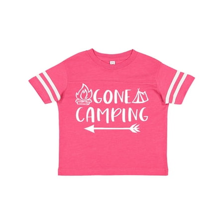 

Inktastic Gone Camping Gift Toddler Boy or Toddler Girl T-Shirt