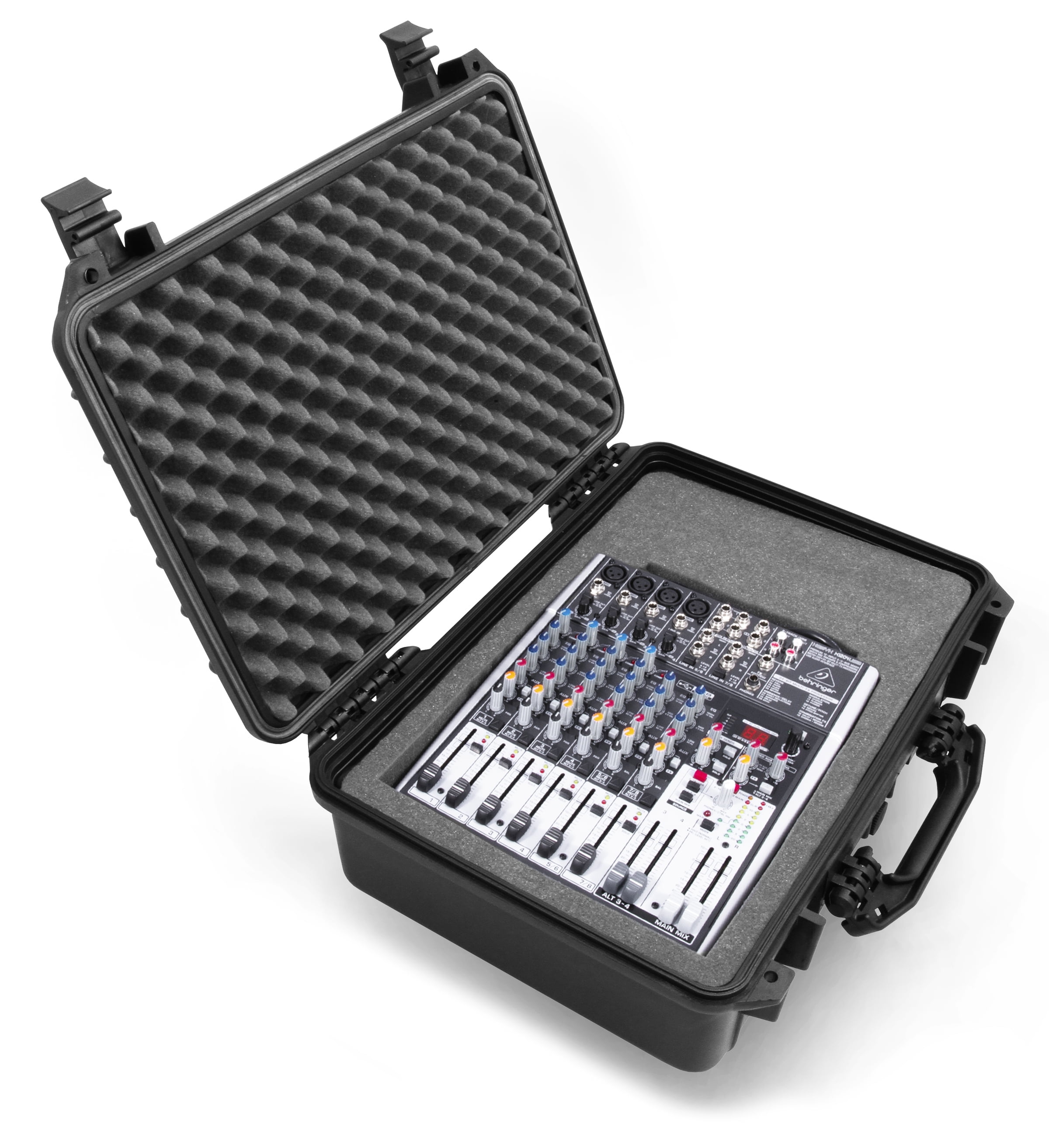 CASEMATIX Waterproof 18" Mixer Carrying Case fits Behringer XENYX