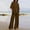 Coffee, variant on Pavied Two Piece Sets,Lounge Sets,Summer Casual Belt Pocket Set Half Sleeve O Neck Top And Wide Leg Trouser Set,Matching Sets,Womens Sweatshirt,Tracksuit for Women,Fall Outfits,Blue M