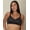 Black Animal, variant on Womens Wireless Bra, 18 Hour Plus-Size Bras Available, Sizes 36B to 46G