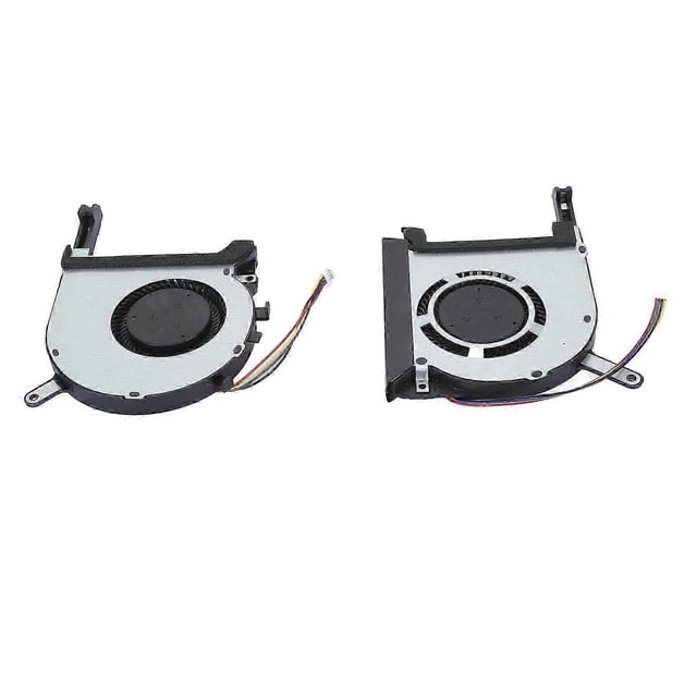 2pcs Laptop CPU GPU Cooling Fan 4 Pin Silent Efficient Replacement Laptop Cooling Fan for TUF Gaming A15 FA506 IV FA506IU FA506IH FX506IU FX506LH Lapt