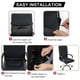 thumbnail image 2 of Silla de Escritorio PiccoCasa Funda Jacquard Rayas Alto Respaldo Universal Giratoria Gris Talla M, 2 of 9