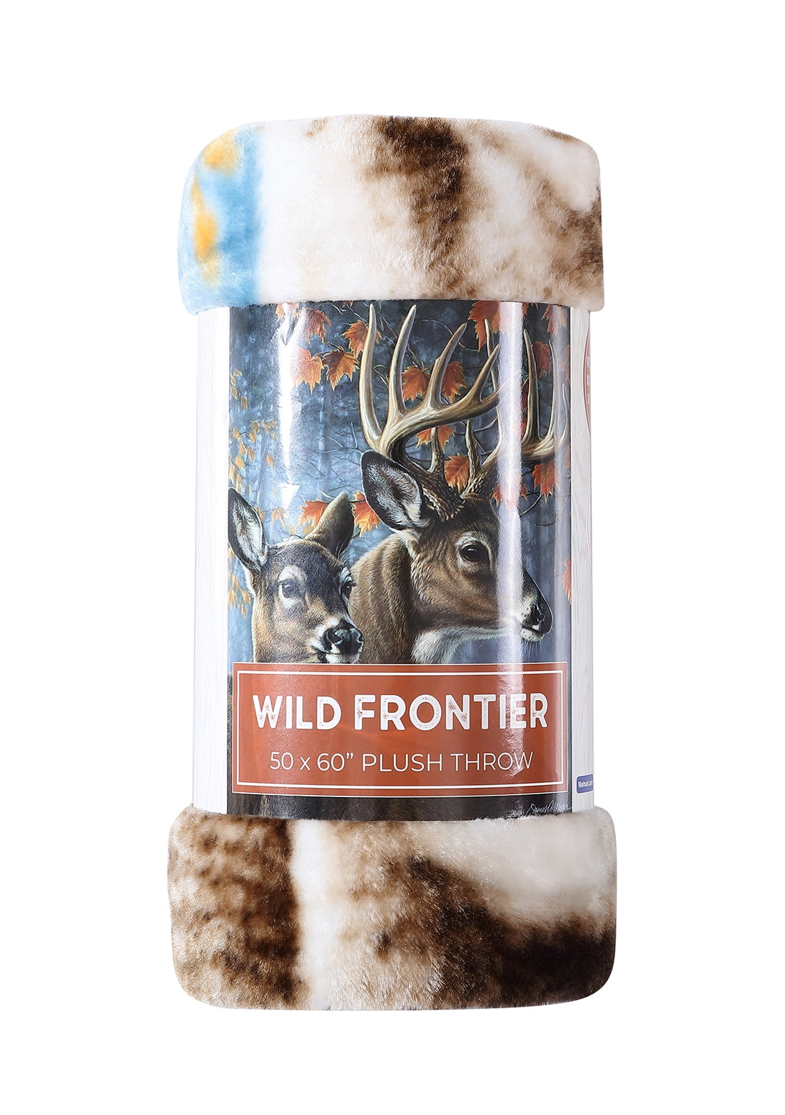 Wild Frontier 50X60 Plush Deer Throw